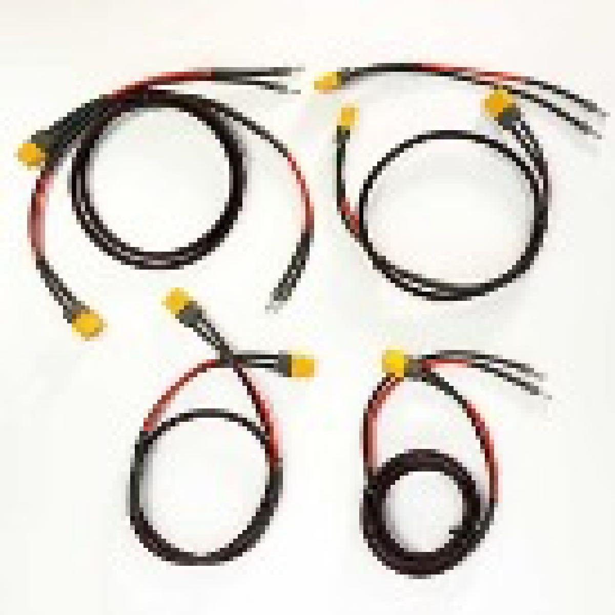 AMERICAN HARD BAG OPTION FOR ALL SADDLEBAG POWER HARNESSES 12 GAUGE CROSSLINK SPEAKER HARNESS FOR WOOFERS IN EACH BAG (2 CHANNEL) (WH-CL2-12)