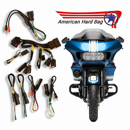 AMERICAN HARD BAG FACTORY RADIO T-HARNESS AMPLIFIER SIGNAL 14-23 (WH-RTH) - image 1