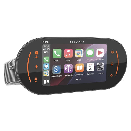 SOUNDSTREAM RESERVE 98-13 HARLEY ROAD GLIDE PLUG-N-PLAY RADIO WITH WIRELESS CARPLAY & AUTO (WHD.RG) - image 1