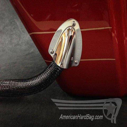 AMERICAN HARD BAG AMPLIFIER POWER, SIGNAL, SPEAKER, AND REMOTE WIRE HARNESS FOR SADDLEBAGS 2 CHANNEL (WHK-24AH)
