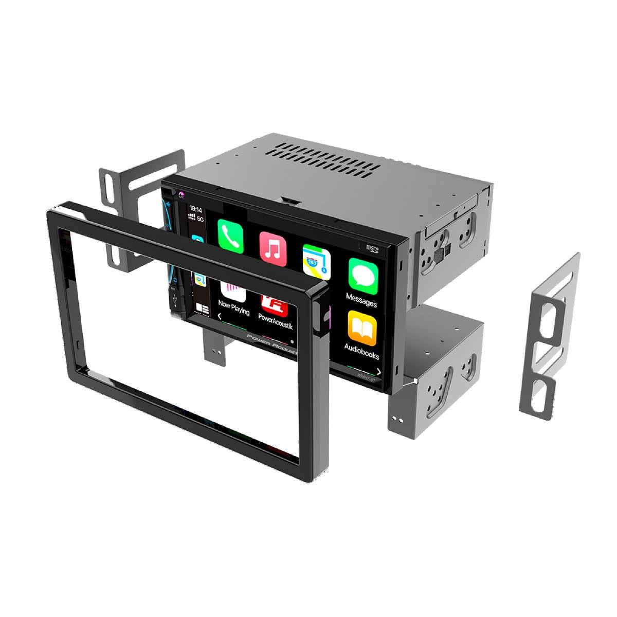 POWER ACOUSTIK 7" WITH APPLE CARPLAY & ANDROID AUTO PACKAGED WITH 2 - 6.5" SPEAKERS (WMH7-S1)