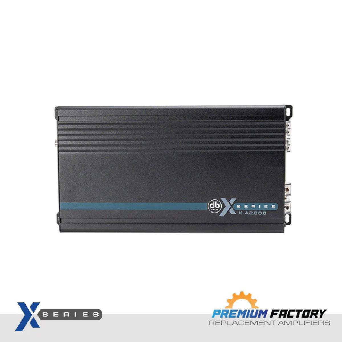 DB DRIVE 2000 WATT CLASS D MONOBLOCK AMPLIFIER (X-A2000)