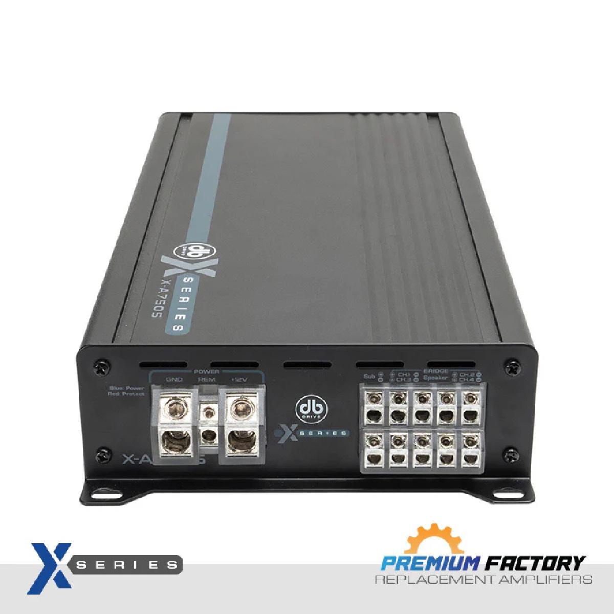 DB DRIVE CLASS D 950 WATT 5-CHANNEL AMPLIFIER (X-A7505)