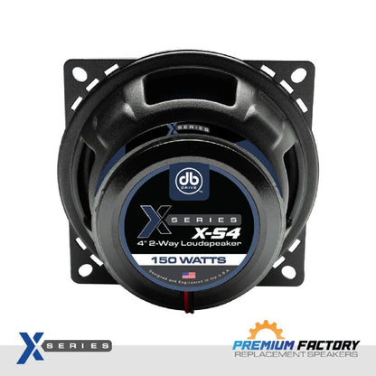 DB DRIVE 4" 150 WATT 2 WAY SPEAKERS (X-S4)