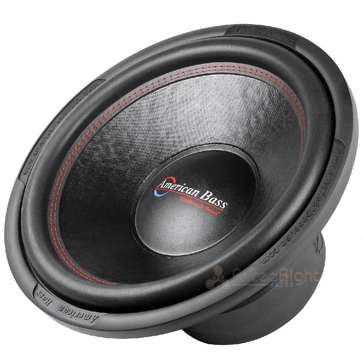 AMERICAN BASS 8" 600 WATT DUAL 4 VC (XD8)