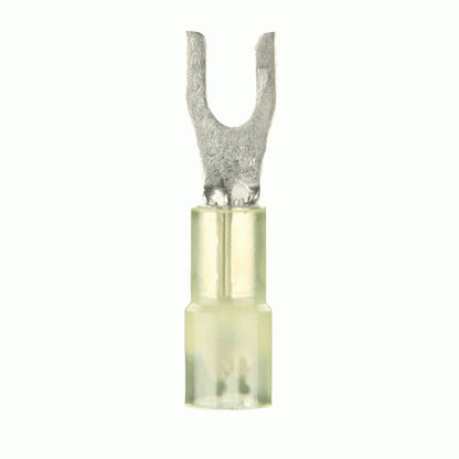 INSTALL BAY YELLOW NYLON SPADE TERMINAL # 8 (YNST8)