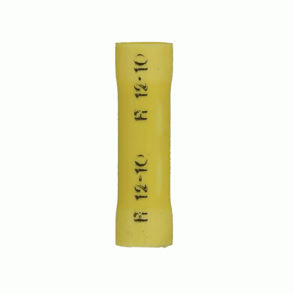 INSTALL BAY VINYL BUTT CONNECTOR 4 GAUGE 25 PACK (YVBC4)