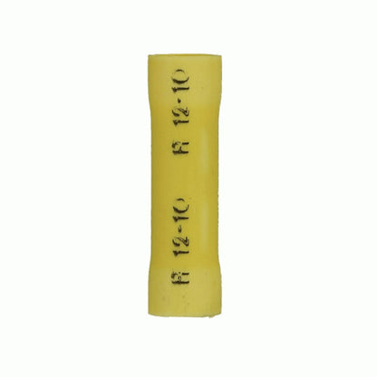 INSTALL BAY VINYL BUTT CONNECTOR 4 GAUGE 25 PACK (YVBC4)