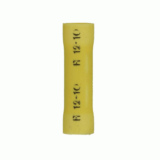 INSTALL BAY VINYL BUTT CONNECTOR 4 GAUGE 25 PACK (YVBC4)