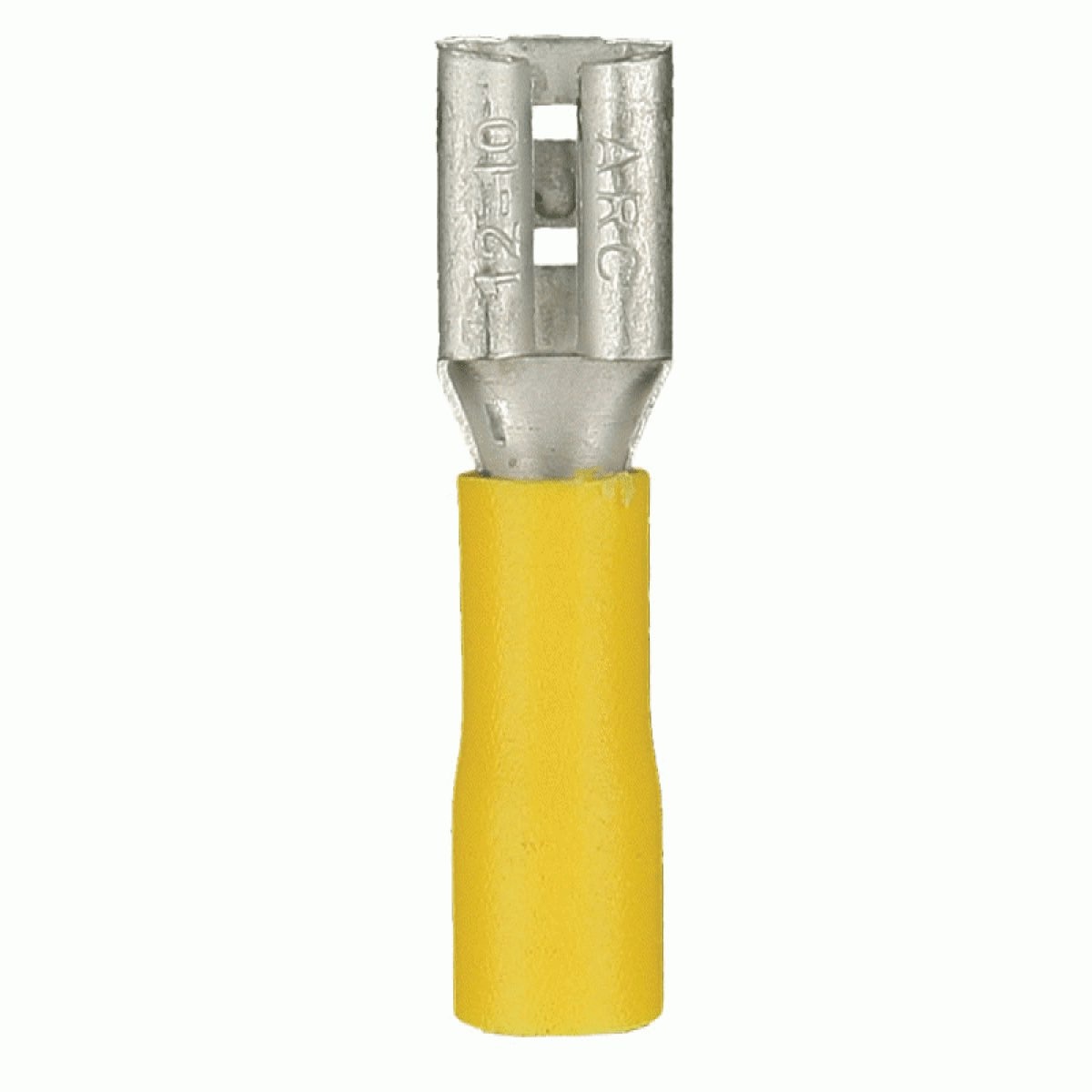 INSTALL BAY VINYL FEMALE DISCONNECT 12-10 GAUGE 0.25 100 PACK (YVFD250)