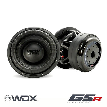 DB Drive 12 inch subwoofer WDX series black car audio bass speaker set