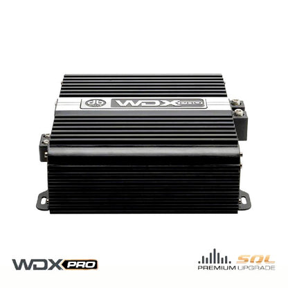DB Drive 3000W 1 Ohm amplifier black compact design with cooling fins by CH BEATS