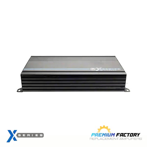 CH BEATS DB Drive Class D car amp X Series sleek black design with cooling fins