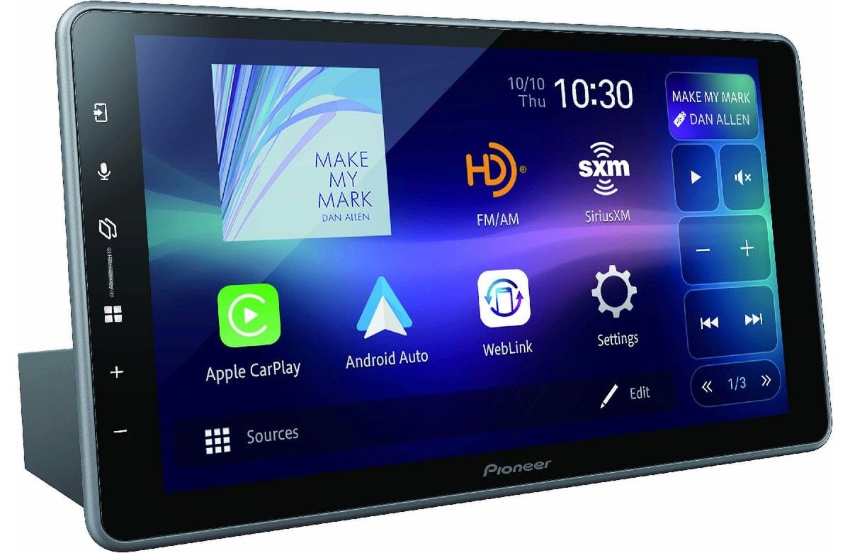 Pioneer DMH-WT5000NEX 9 Inch Single DIN Wireless CarPlay Android Receiver