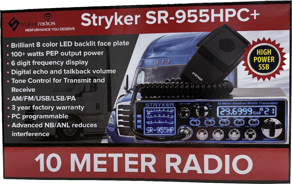 Stryker SR955HPC+ High Power 100W AM SSB 10 Meter Radio