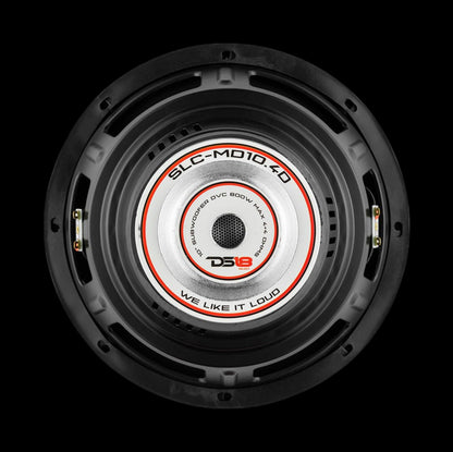 DS18 SLC-MD10 SELECT 10" PPI Cone Subwoofer 800 Watts 4-Ohm SVC