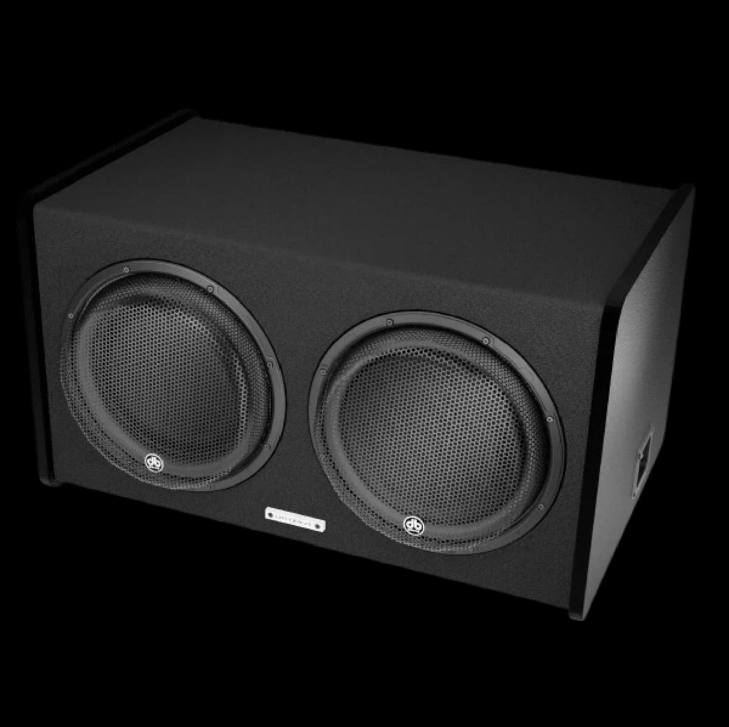 DB DRIVE DUAL 12" VENTED ENCLOSURE W/ SELECTABLE 1-4 OHM LOAD & PROTECTIVE GRILLS