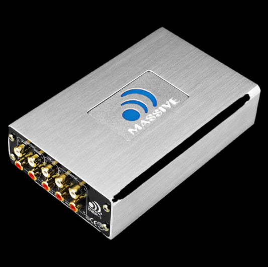 MASSIVE AUDIO DSP WITH BUILT IN 4 X 60 WATT RMS AMPLIFIER & BLUETOOTH (DSP-1)