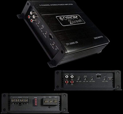Orion Ztreet 2 Channel Amplifier, 220W RMS/1200W Max