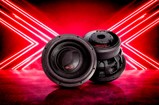 OKUR 10" 2500 WATT D4 WOOFER DIECAST BASKET (OSW10D4)