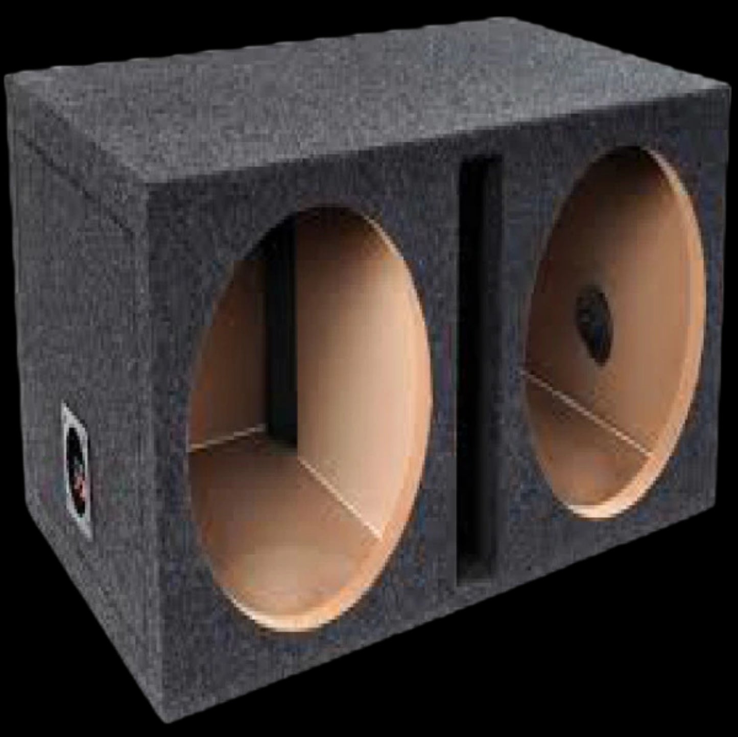 ATREND 15" DUAL VENTED BOX SHARED CHAMBER (15DQV)