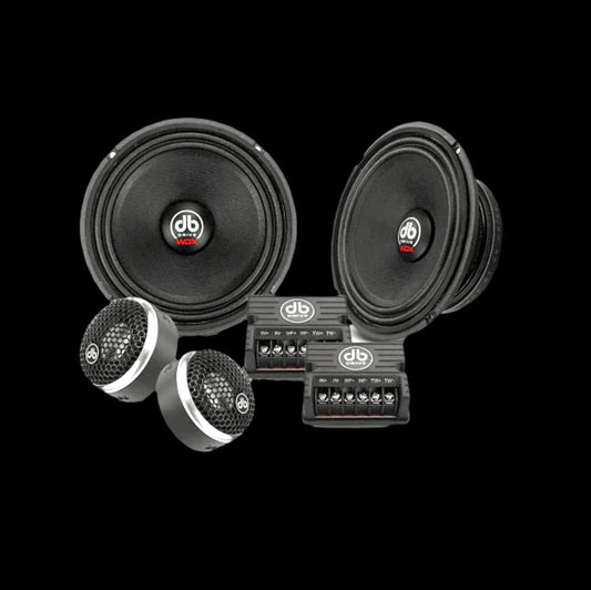DB DRIVE 500 WATT 6.5" COMPONENT SET (WDX65C)