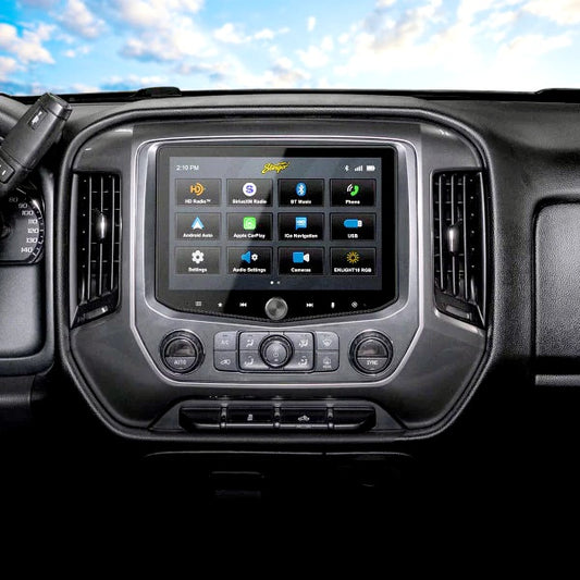 STINGER HORIZON10 FLUSH MOUNT WITH FULL INTEGRATION KIT FOR 14-18 SILVERADO/SIERRA 1500 & 15-19 2500 & 3500 (SRK-GM14HX)