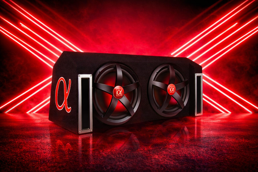 ALPHASONIK DUAL 12" 1500 WATT AMPLIFIED LOADED ENCLOSURE (APP122)