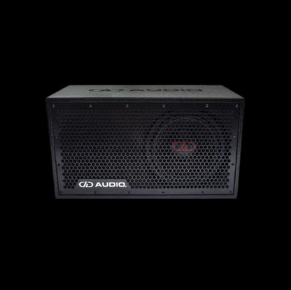 DD AUDIO PRE-LOADED SINGLE 10" 700 WATT WOOFER IN CUSTOM DD BOX