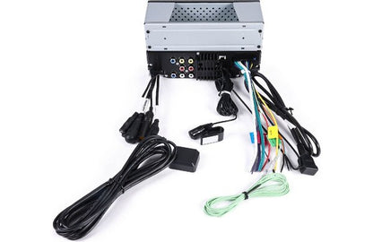 JVC 6.8"" DOUBLE DIN MEDIA RECEIVER APPLE CARPLAY & ANDROID AUTO SIRIUSXM READY (KWM595BT)