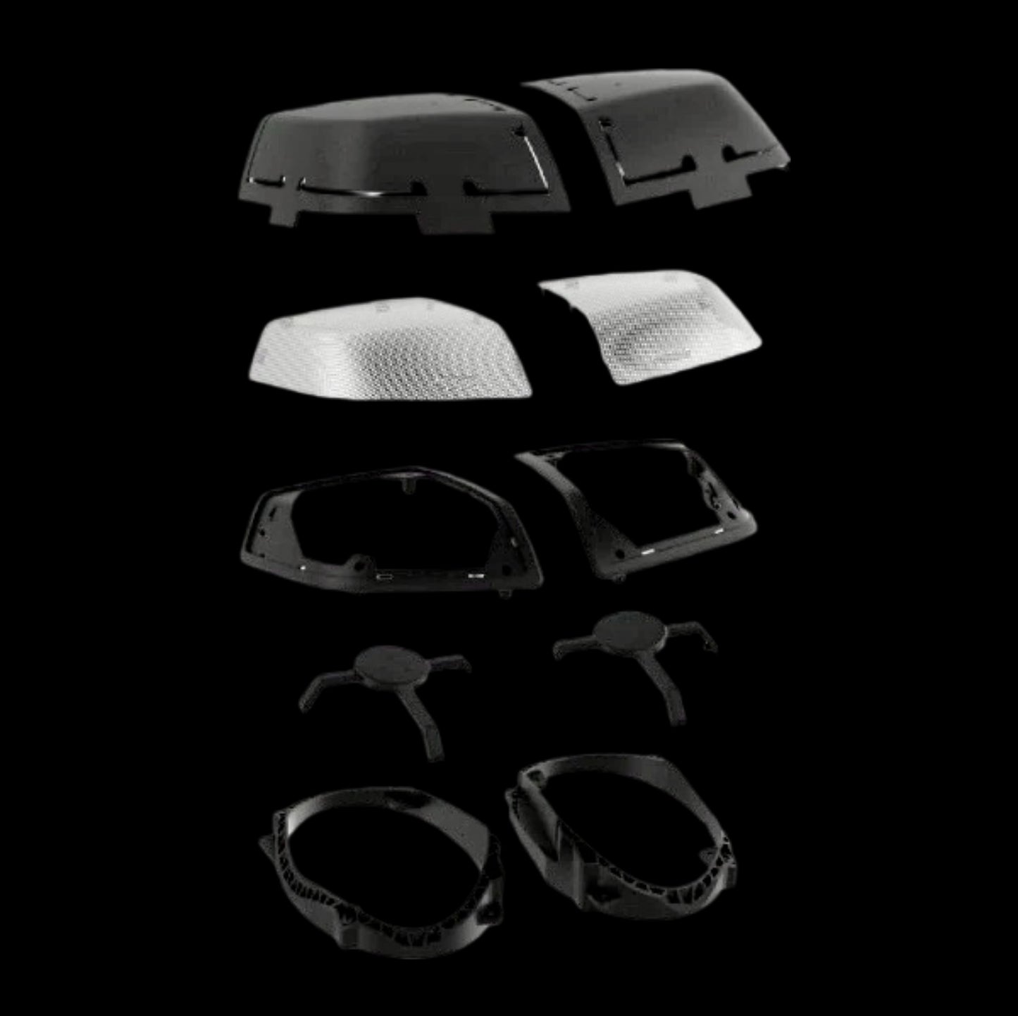 SADDLE TRAMP HARLEY DAVIDSON 6X9 CUT-IN SADDLE BAG KIT