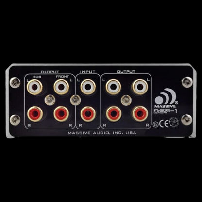 MASSIVE AUDIO DSP WITH BUILT IN 4 X 60 WATT RMS AMPLIFIER & BLUETOOTH (DSP-1)