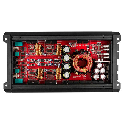 DS18 4 Channel Amplifier, 1720W RMS/4000W MAX – Black