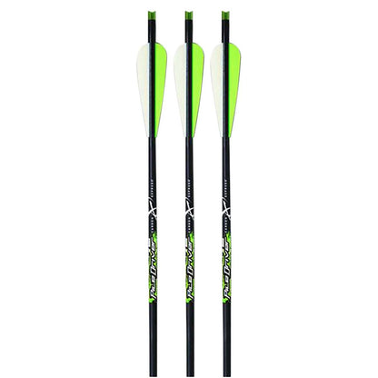 Carbon Express Piledriver 20" Crossbolts With Lighted Nock (3-pack)