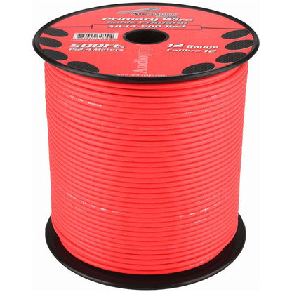 Audiopipe 12 Gauge 500ft Primary Wire Red