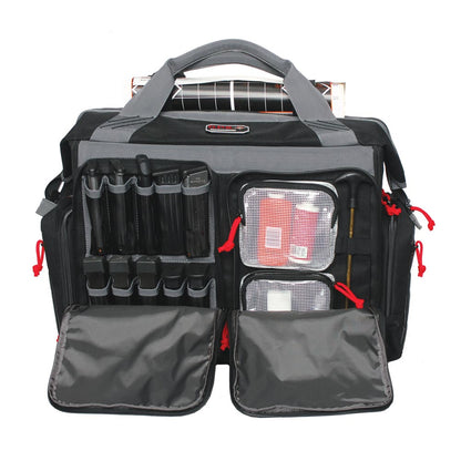 Gps Rolling Range Bag With Telescoping Handle - Black