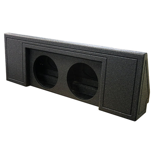 Qpower "qbomb" Canyon/colorado Crew Cab '15-'22 Dual 10" Empty Woofer Box
