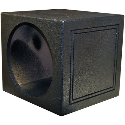 Qpower Single 15" Sealed Woofer Enclosure Withh Bed Liner Spray