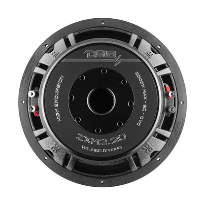 DS18 12″ Woofer, 1000W RMS/2000W Max, Dual 2 Ohm Voice Coils