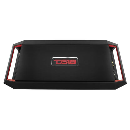 CH WORLD DS18 2 channel amplifier with black and red design for high performance audio