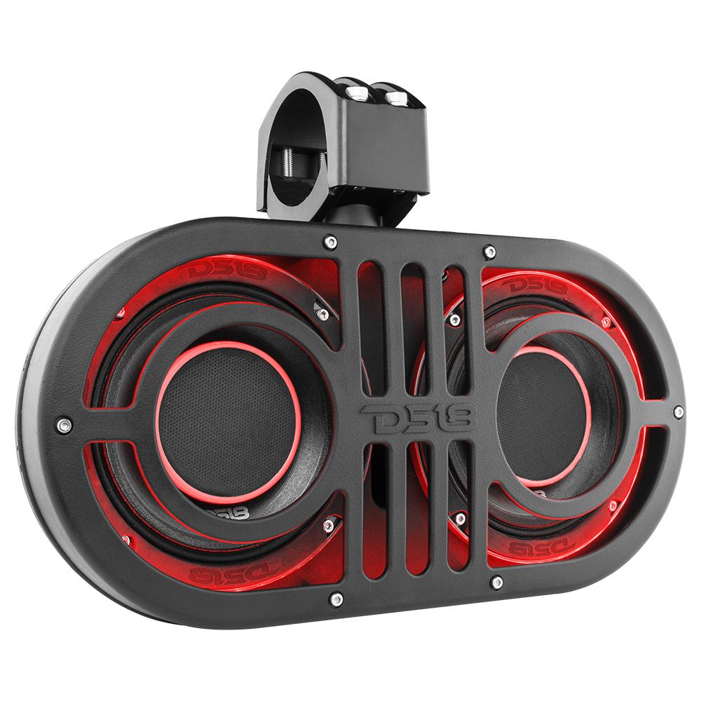 DS18 Jeep/ATV, Marine Roll Cage Sound Bar with (2) 6.5″ Speakers