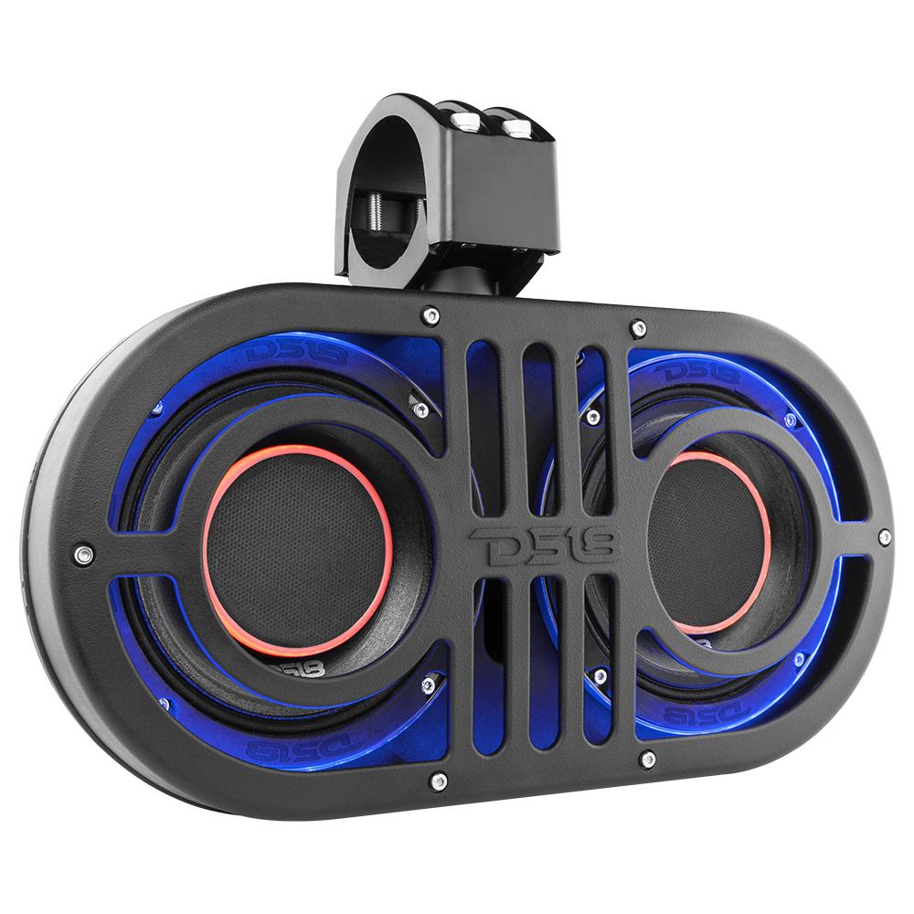 DS18 Jeep/ATV, Marine Roll Cage Sound Bar with (2) 6.5″ Speakers