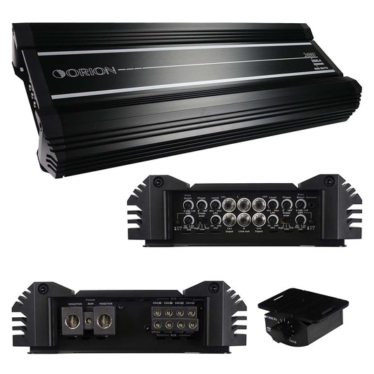 Orion 4 Channel Amplifier, 2500 RMS/10000W MAX