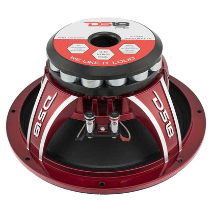 DS18 10″ Neodymium Rings Midrange Speaker, 500W RMS/1000W Max, 4 Ohm (Sold Each)