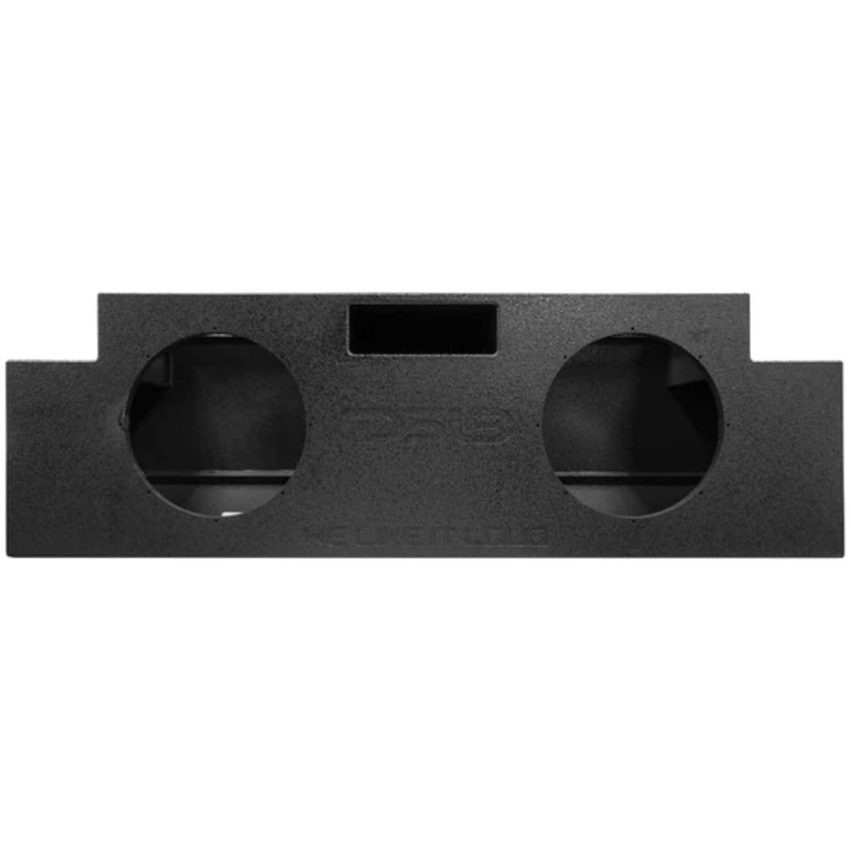 DS18 Vented Down-Firing Dual 12″ Enclosure for Jeeps with Acrylic Windows & LED Illumination