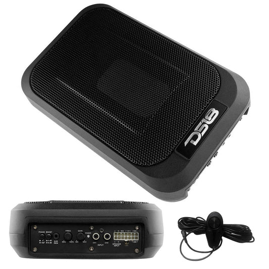 DS18 Amplified Underseat Subwoofer with Passive Radiator