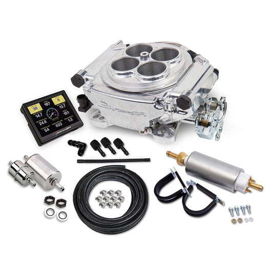 Holley Sniper EFI Self-Tuning Master Kit – Shiny Finish