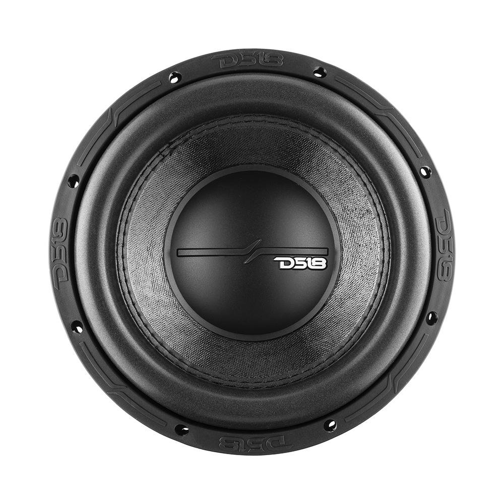 DS18 10″ Woofer, 700W RMS/1400W Max, Dual 4 Ohm Voice Coils