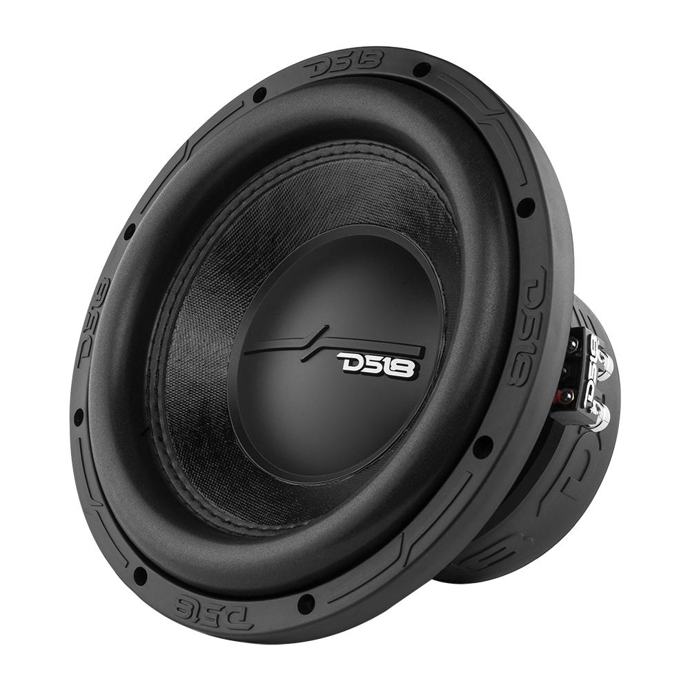 DS18 10″ Woofer, 700W RMS/1400W Max, Dual 4 Ohm Voice Coils